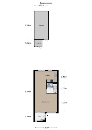 Floorplan - Laatbankstraat 42, 6291 ED Vaals